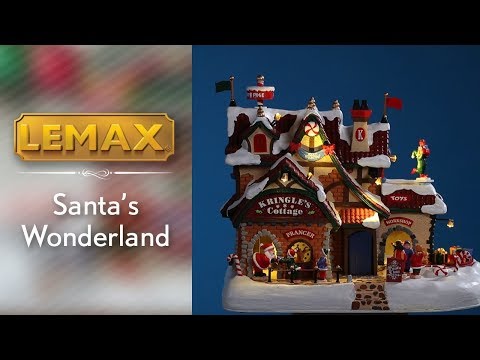 LEMAX Kringle's Cottage, with 4.5V Adaptor #95462
